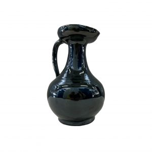 CRUCHE CARAFE PICHET VERTE FONCÉ FAIT MAIN MODÈLE AZROU