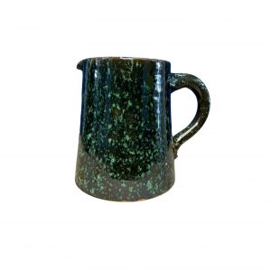carafe vert tacheté