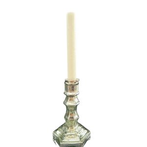 Chandelier argenté vieilli