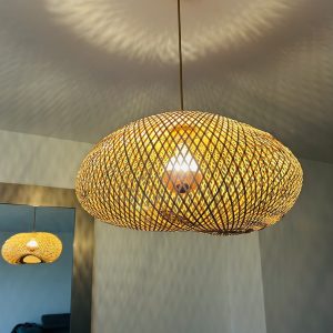 SUSPENSION TRESSÉE EN ROTIN FAIT MAIN SYSTÈME ÉLECTRIQUE FOURNI SUSPENSION TRESSÉE EN ROTIN FAIT MAIN SYSTÈME ÉLECTRIQUE FOURNI