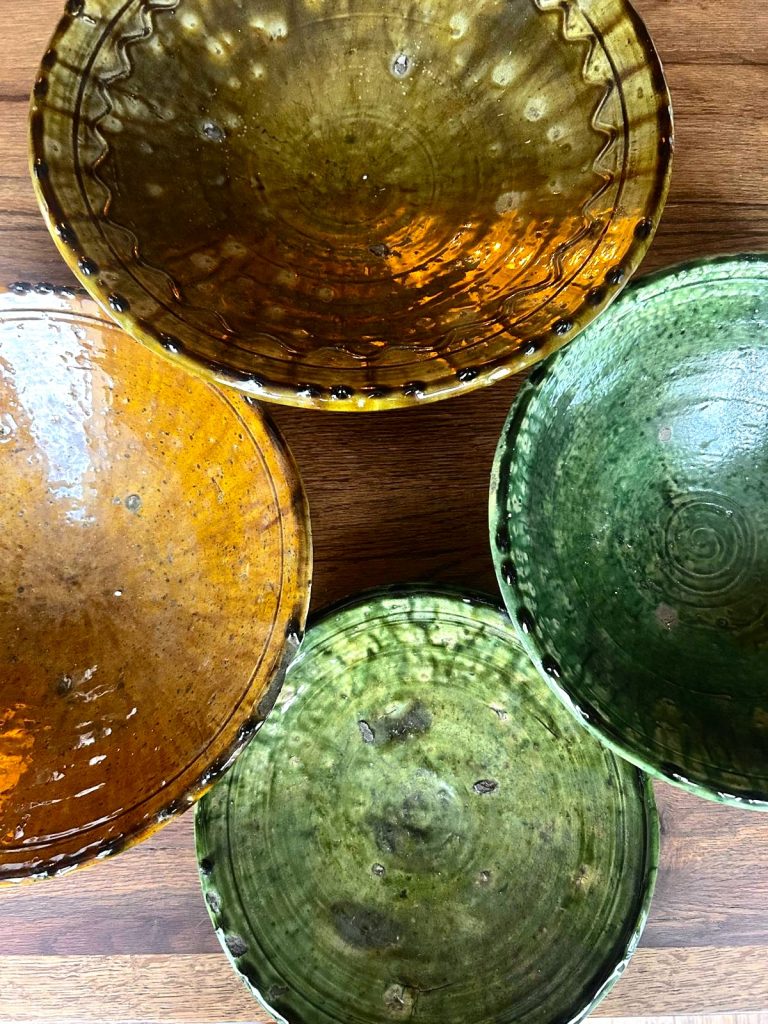 tamegroute design et couleurs particulières