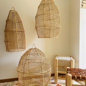 SUSPENSION EN DENTELLE DE RAPHIA MODÈLE TAROUDANT