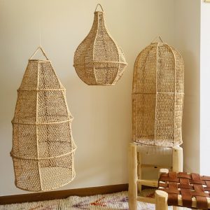 SUSPENSION EN DENTELLE DE RAPHIA MODÈLE TAROUDANT