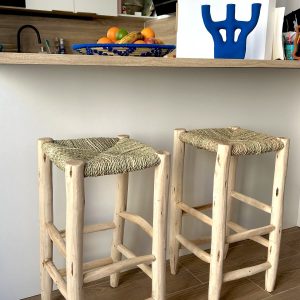 Tabouret de bar sur mesure - Doum / Fil / Corde